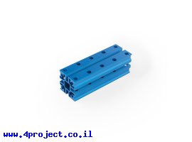 תמונה של מוצר פרופיל אלומיניום 24x24 מ"מ - אורך 72 מ"מ