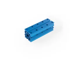 תמונה של מוצר פרופיל אלומיניום 24x24 מ"מ - אורך 72 מ"מ