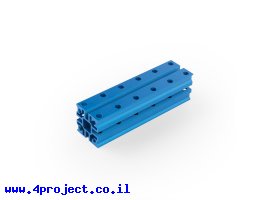 תמונה של מוצר פרופיל אלומיניום 24x24 מ"מ - אורך 88 מ"מ