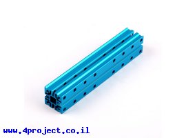 תמונה של מוצר פרופיל אלומיניום 24x24 מ"מ - אורך 136 מ"מ