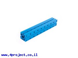 תמונה של מוצר פרופיל אלומיניום 24x24 מ"מ - אורך 152 מ"מ