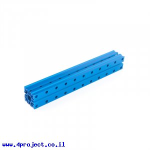 פרופיל אלומיניום 24x24 מ"מ - אורך 168 מ"מ