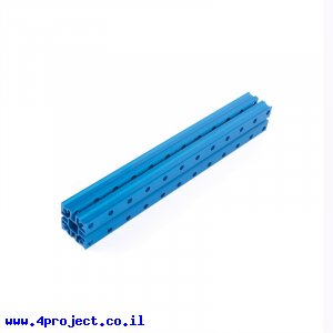 פרופיל אלומיניום 24x24 מ"מ - אורך 184 מ"מ