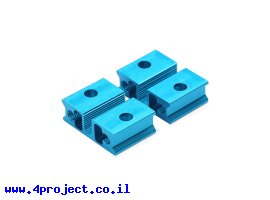 תמונה של מוצר פרופיל אלומיניום 8x24 מ"מ - אורך 16 מ"מ
