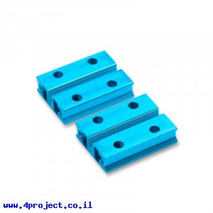 פרופיל אלומיניום 8x24 מ"מ - אורך 32 מ"מ