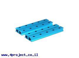 תמונה של מוצר פרופיל אלומיניום 8x24 מ"מ - אורך 80 מ"מ