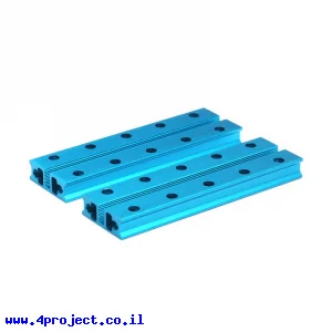 פרופיל אלומיניום 8x24 מ"מ - אורך 80 מ"מ
