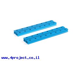 תמונה של מוצר פרופיל אלומיניום 8x24 מ"מ - אורך 128 מ"מ