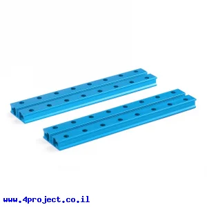 פרופיל אלומיניום 8x24 מ"מ - אורך 128 מ"מ