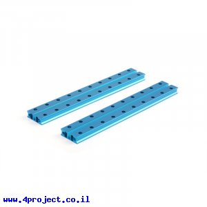 פרופיל אלומיניום 8x24 מ"מ - אורך 160 מ"מ