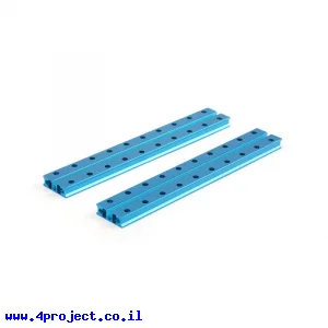 פרופיל אלומיניום 8x24 מ"מ - אורך 160 מ"מ