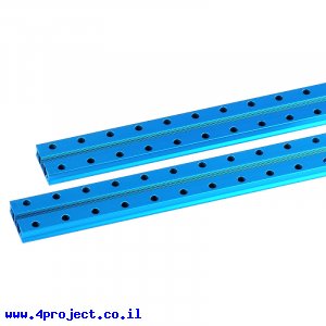 פרופיל אלומיניום 8x24 מ"מ - אורך 176 מ"מ