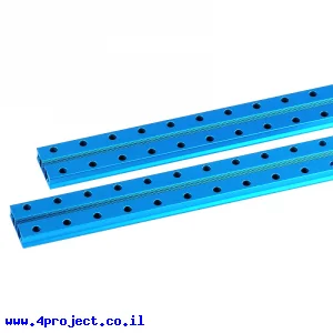 פרופיל אלומיניום 8x24 מ"מ - אורך 176 מ"מ