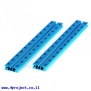 פרופיל אלומיניום 8x24 מ"מ - אורך 192 מ"מ