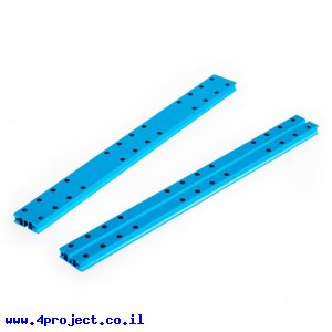 פרופיל אלומיניום 8x24 מ"מ - אורך 256 מ"מ
