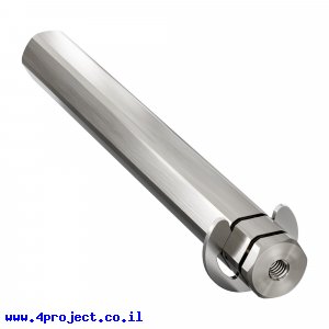 מוט REX 12mm פלדה עם טבעת - אורך 104 מ"מ