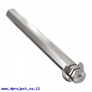 מוט REX 12mm פלדה עם טבעת - אורך 144 מ"מ