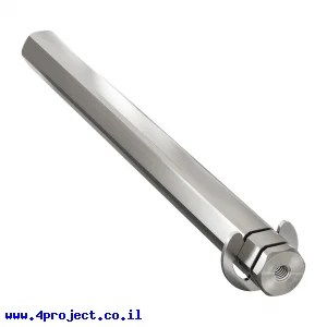 מוט REX 12mm פלדה עם טבעת - אורך 144 מ"מ