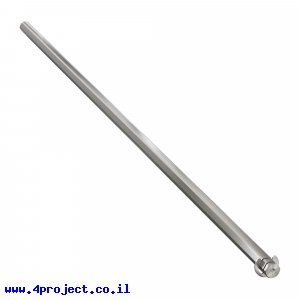 מוט REX 12mm פלדה עם טבעת - אורך 624 מ"מ