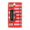 כרטיסון עם מחבר USB-C 2.0 נקבה, אנכי - SparkFun