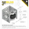 גלגל אומני כפול 32 מ"מ - חורים בתבנית goBILDA