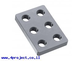 תמונה של מוצר חיבור מהדק 2x3 עם הברגה M4, דגם (16-24) - חבילה של 2