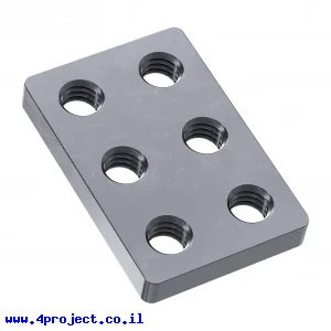 חיבור מהדק 2x3 עם הברגה M4, דגם (16-24) - חבילה של 2