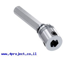 תמונה של מוצר חיבור אוניברסלי CV של מוט REX זכר-נקבה
