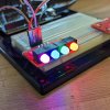 מוליך אור ללד SMD לקצה המעגל - 90 מעלות