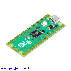 כרטיס פיתוח Raspberry Pi Pico 2 ללא מחברים