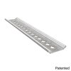 פרופיל אלומיניום Rail-Channel סדרה 1122 - אורך 360 מ"מ, 14 חורים
