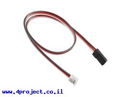 תמונה של מוצר כבל JST-PH 3-pin ל-TJC8 (מחבר סרוו) - אורך 30 ס"מ