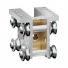 אום לבורג הנעה 8mm, תנועה של 8 מ"מ לסיבוב - רכיב החלקה לפרופיל מיסבי V-Slot (goBILDA)