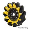 גלגל Mecanum GripForce™ בקוטר 104 מ"מ - ערכה של 4