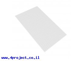 תמונה של מוצר לוח גמיש מחורר תבנית goBILDA, מידות 216x352 מ"מ, 27x44 חורים, פלסטיק