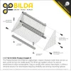 לוח גמיש מחורר תבנית goBILDA, מידות 216x352 מ"מ, 27x44 חורים, פלסטיק