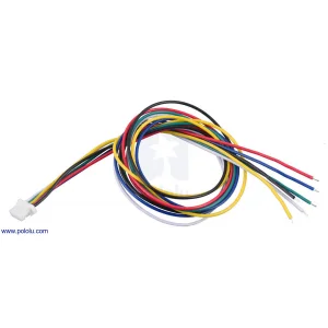 מחבר JST-SH 6-pin עם חוטים - 30 ס"מ