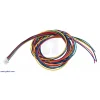 מחבר JST-SH 5-pin עם חוטים - 75 ס"מ