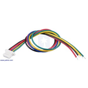 מחבר JST-SH 5-pin עם חוטים - 12 ס"מ