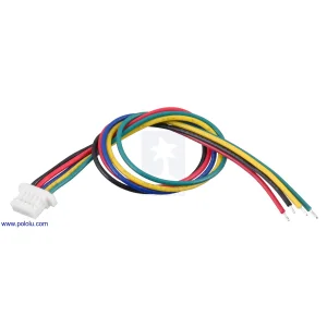מחבר JST-SH 5-pin עם חוטים - 12 ס"מ