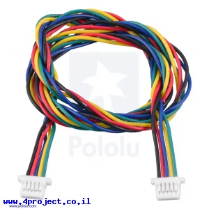 כבל עם JST-SH 5pin נקבה משני הצדדים - 40 ס"מ