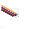 מחבר JST-SH 4-pin עם חוטים - 12 ס"מ