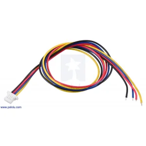 מחבר JST-SH 4-pin עם חוטים - 30 ס"מ