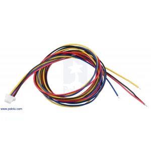 מחבר JST-SH 4-pin עם חוטים - 75 ס"מ