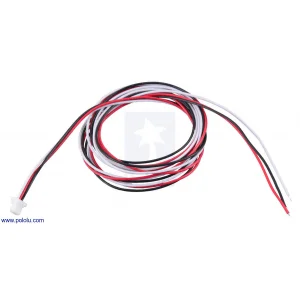 מחבר JST-SH 3-pin עם חוטים - 75 ס"מ
