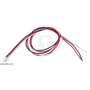 מחבר JST-SH 3-pin עם חוטים - 30 ס"מ