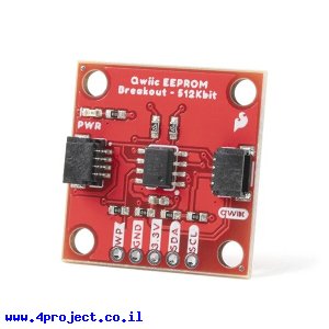זכרון EEPROM 512kBit - חיבור Qwiic