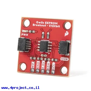 זכרון EEPROM 512kBit - חיבור Qwiic