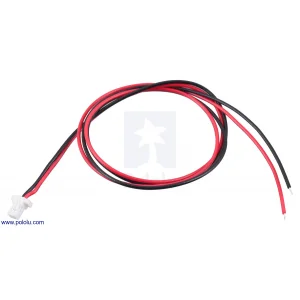 מחבר JST-SH 2-pin עם חוטים - 30 ס"מ