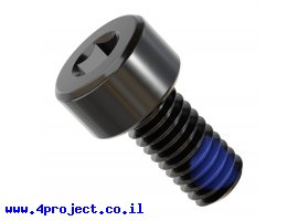 תמונה של מוצר בורג אלן M4x8mm איכותי, עם נעילת ניילון - חבילה של 25